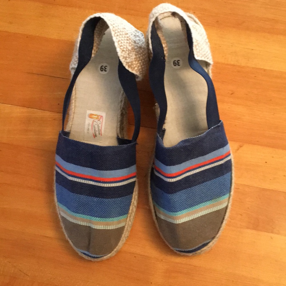 Cute Striped Espadrilles